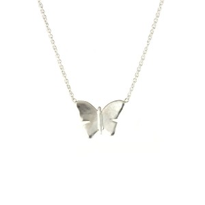 MC Butterfly Necklace Sterling Silver
